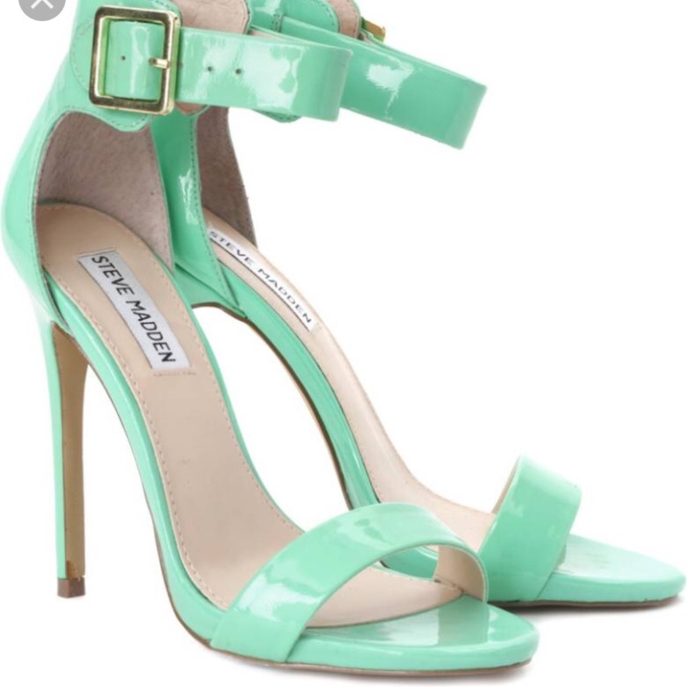 Steve Madden mint heels!